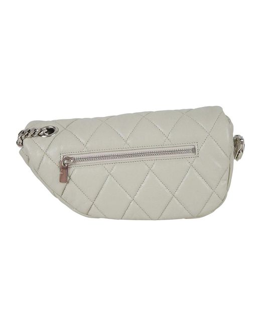 Burberry Gray Clutches