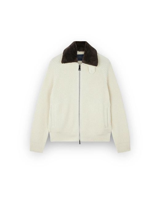 Cardigans di Paul & Shark in Natural da Uomo