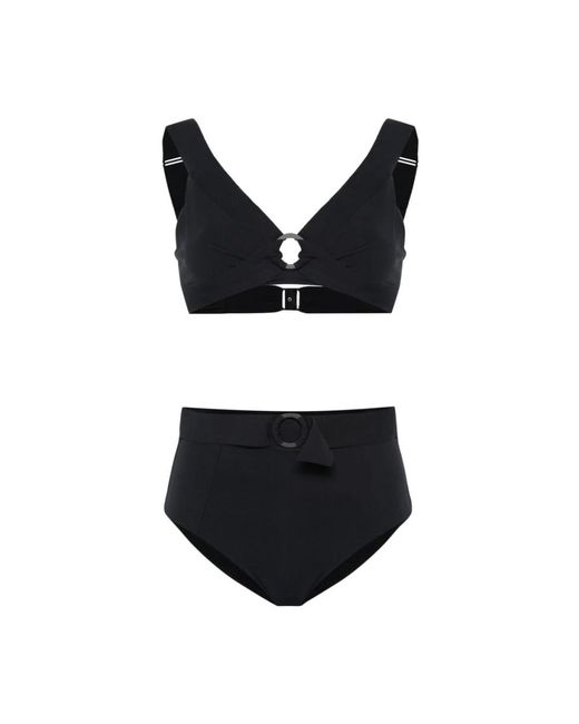 Max Mara Black Bikinis