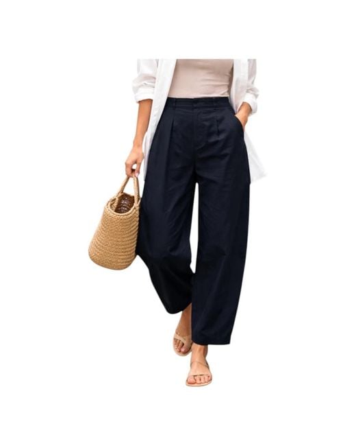 Please Blue Wide Trousers