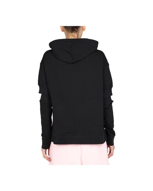 Hoodies Raf Simons de color Black