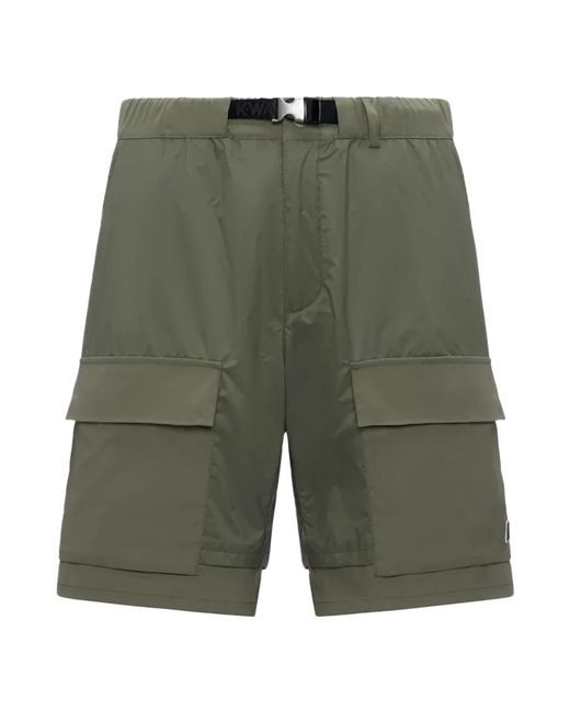 K-Way Green Casual Shorts for men