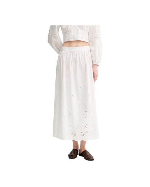 Midi Skirts Marc O' Polo de color White