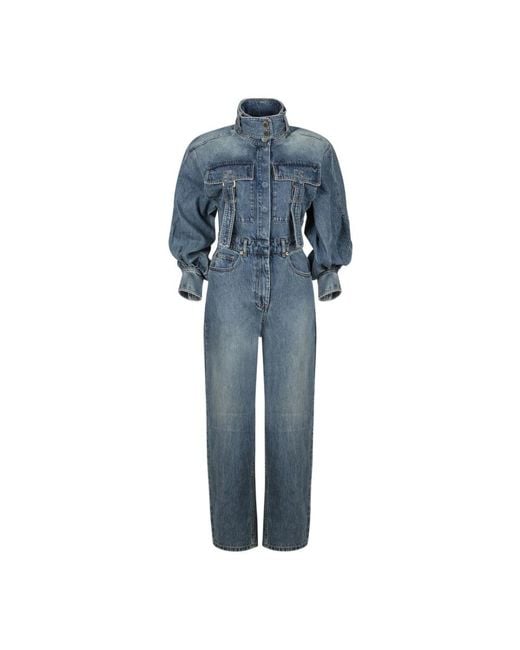 Zimmermann Blue Jumpsuits