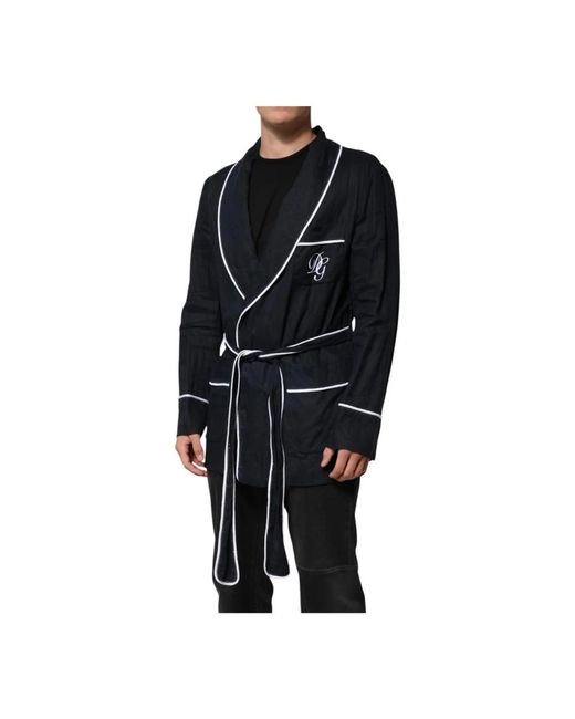 Dolce & Gabbana Black Blazers for men
