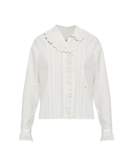 Isabel Marant Nomia Top in het White
