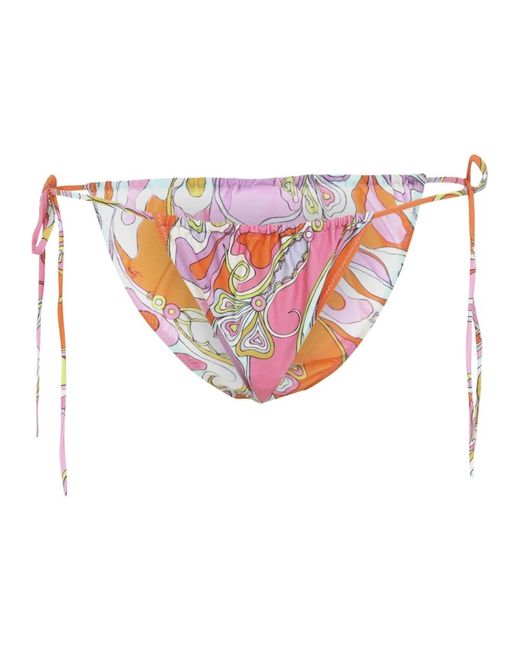 Emilio Pucci White Bikinis