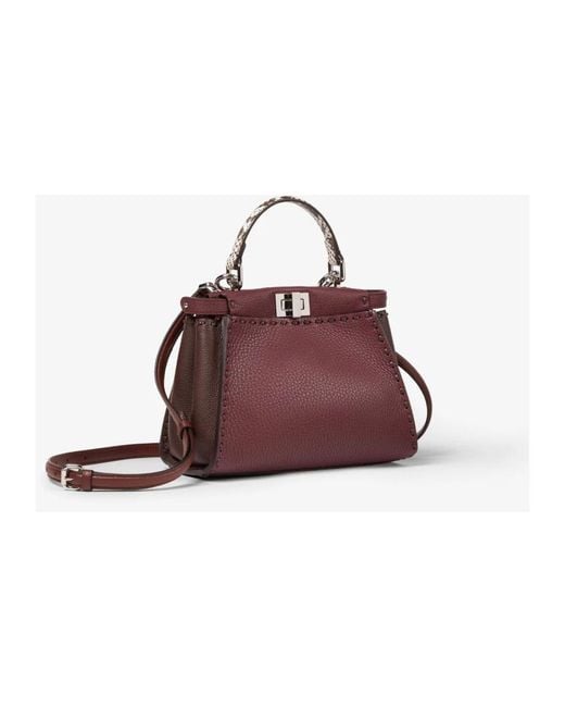 Fendi Purple Handbags