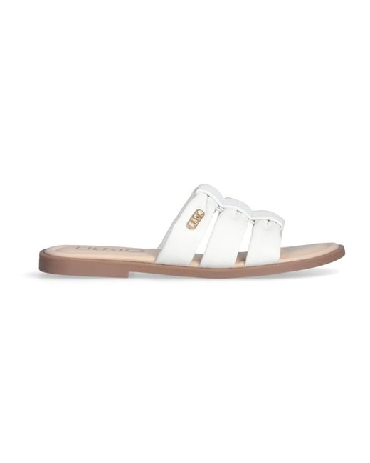 Liu Jo White Sliders