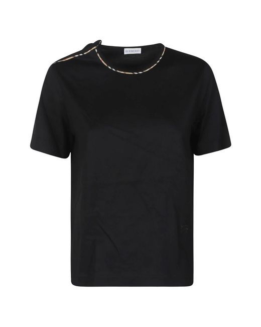 Burberry Black T-Shirts