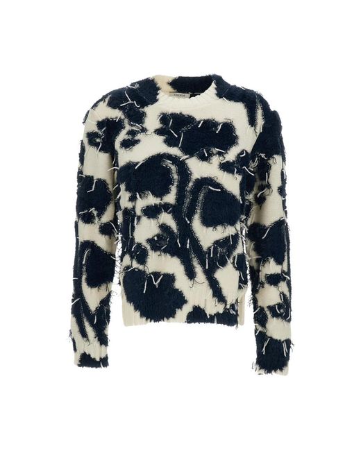 Erdem Blue Round-Neck Knitwear