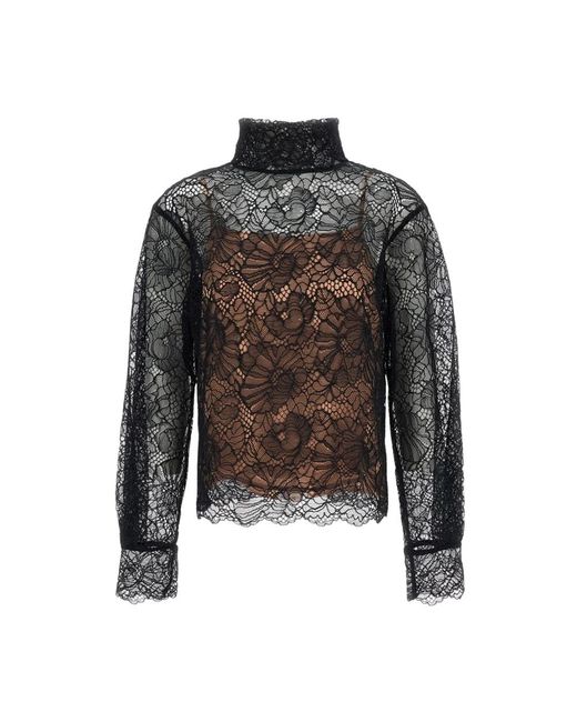 ROTATE BIRGER CHRISTENSEN Black Blouses