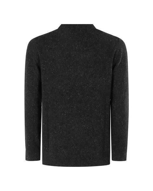 Barbour Black Round-Neck Knitwear for men