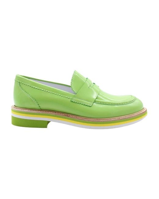 Pertini Green Loafers