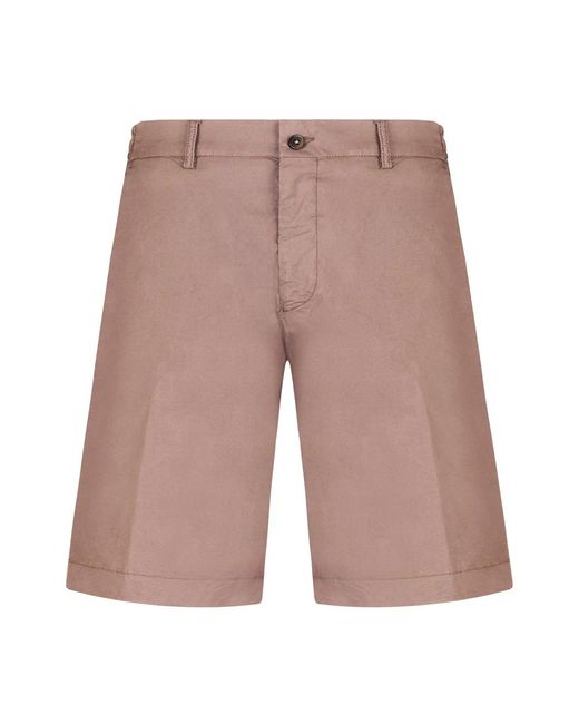 Berwich Baumwolle del bermuda shorts in Brown für Herren