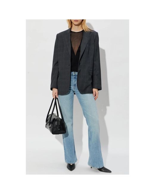 IRO Black Dallya Top