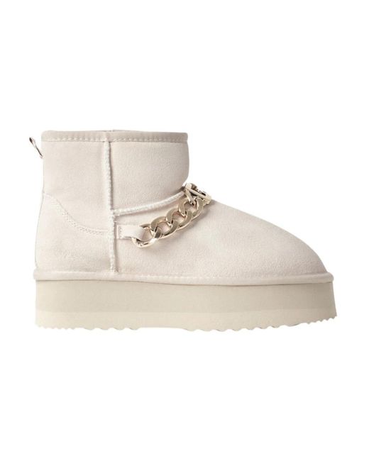 Gaelle Paris Natural Winter Boots