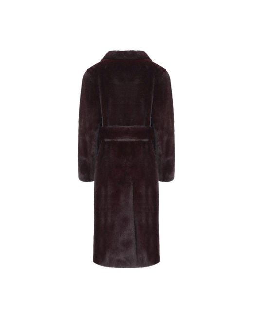 Double-Breasted Coats Stand Studio en coloris Black