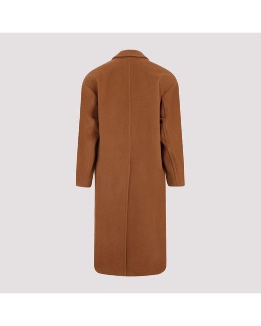 Gucci Brown Double-Breasted Coats for men