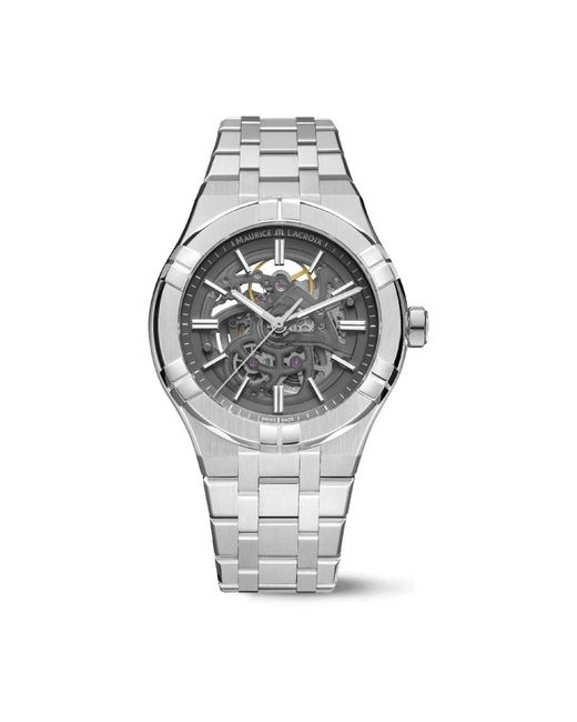 Watches di Maurice Lacroix in Metallic da Uomo