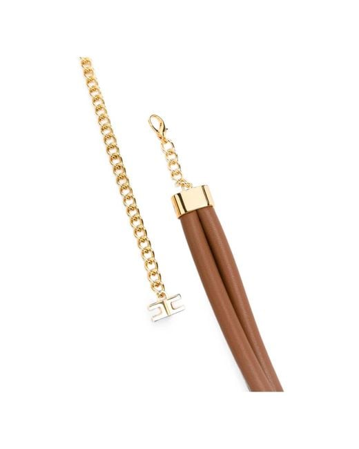 Elisabetta Franchi Natural Belts