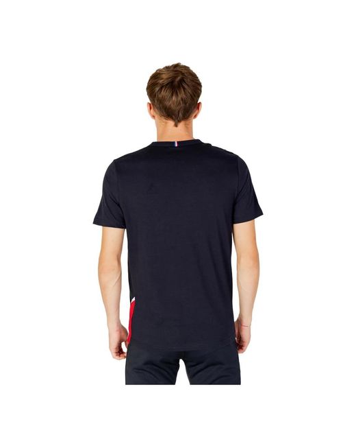 Le Coq Sportif Black T-Shirts for men