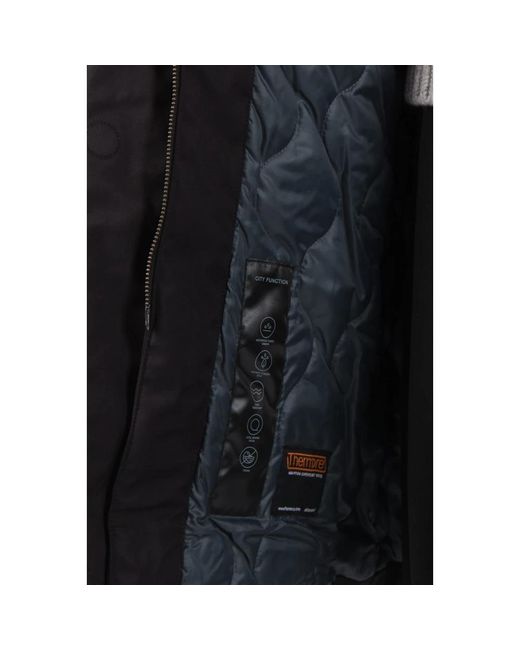 Elvine Black Parkas