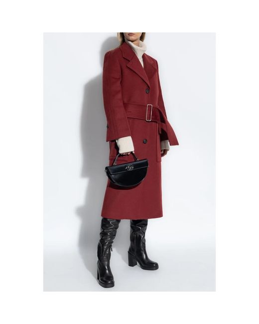 Ferragamo Wollen Jas in het Red