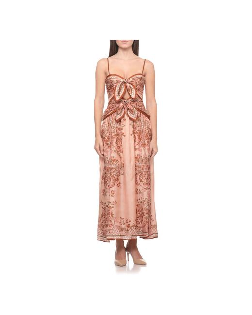 Zimmermann Pink Maxi Dresses
