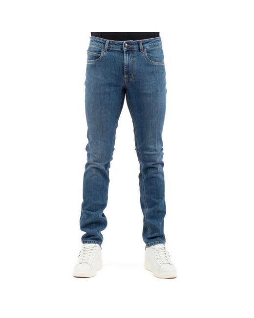 Fay Blue Slim Fit Jeans for men