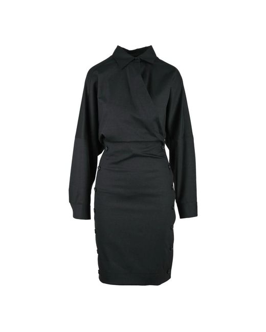 Philosophy Di Lorenzo Serafini Black Short Dresses