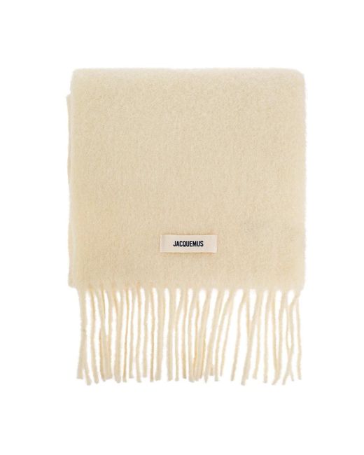 Jacquemus Natural Winter Scarves