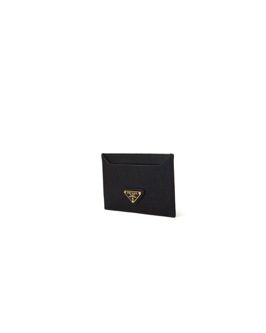 Prada Black Vitello Move Kartenetui