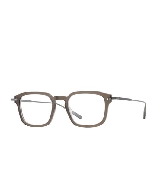 Barton Perreira Nolan Rectangular Optical Frame in het Brown
