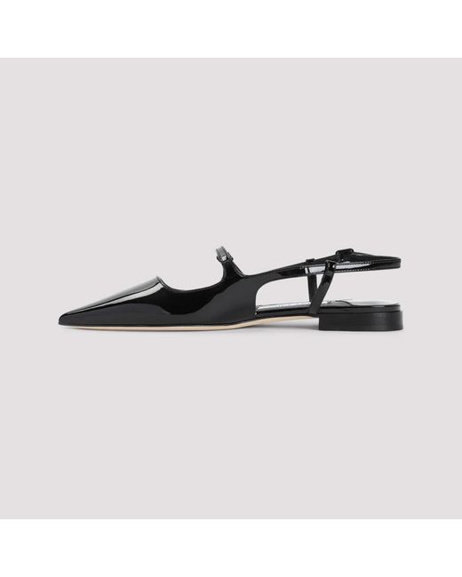 Jimmy Choo Black Didi Ballet Flats