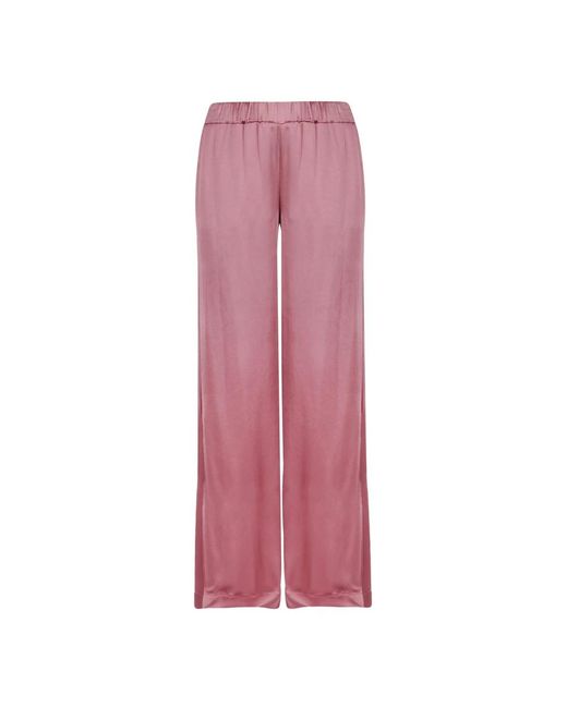 Ottod'Ame Pink Wide Trousers