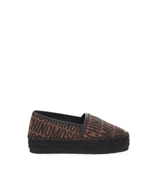 Moschino Black Espadrilles