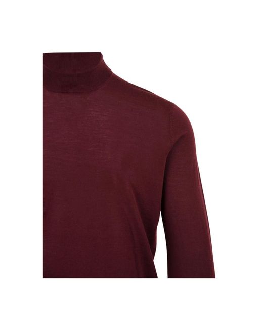 FILIPPO DE LAURENTIIS Purple Turtlenecks for men