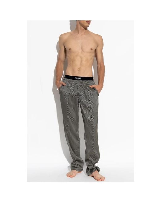 Pyjamas Tom Ford pour homme en coloris Gray
