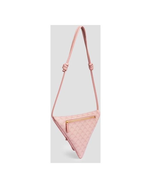 MCM Pink Shoulder Bags