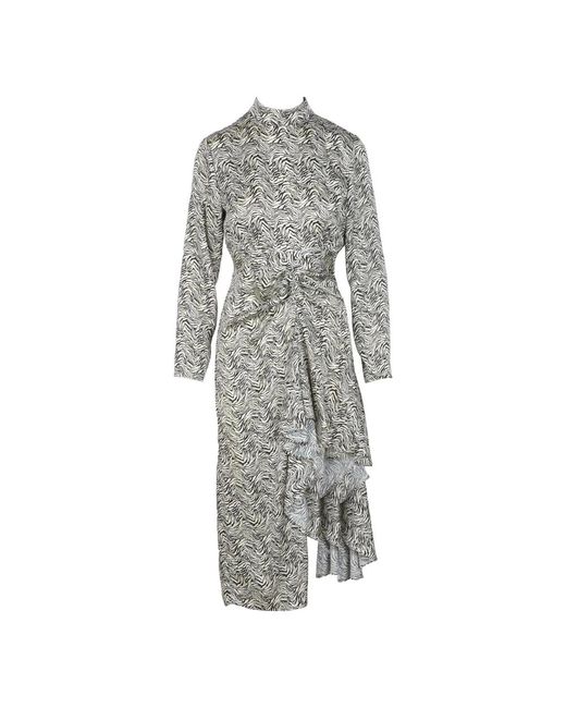 Abito in poliestere per donne di WEILI ZHENG in Gray