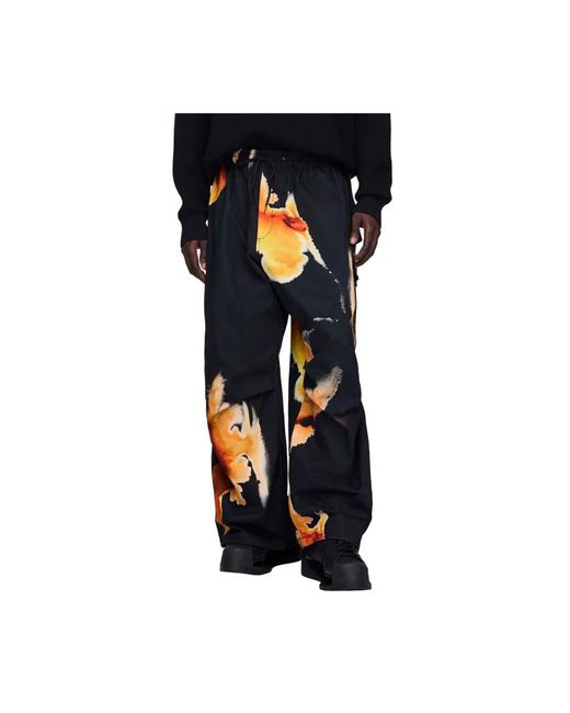 Adidas Black Wide Trousers for men