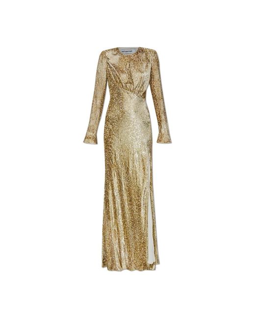 Self-Portrait Gowns in het Metallic