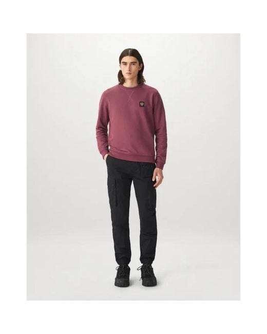 Belstaff Pink Sweatshirts for men