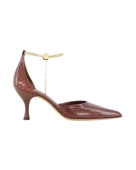 Ferragamo Pink Pumps