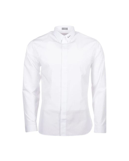Dior Klassisches weißes hemd in White für Herren