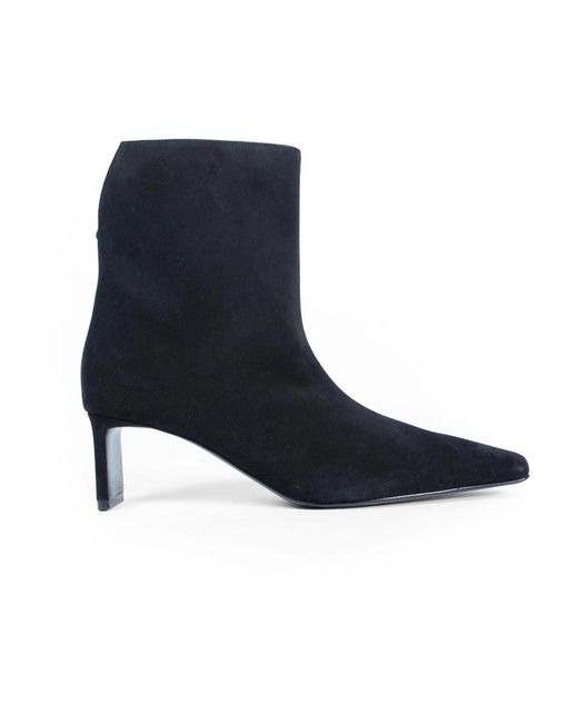 Khaite Blue Heeled Boots