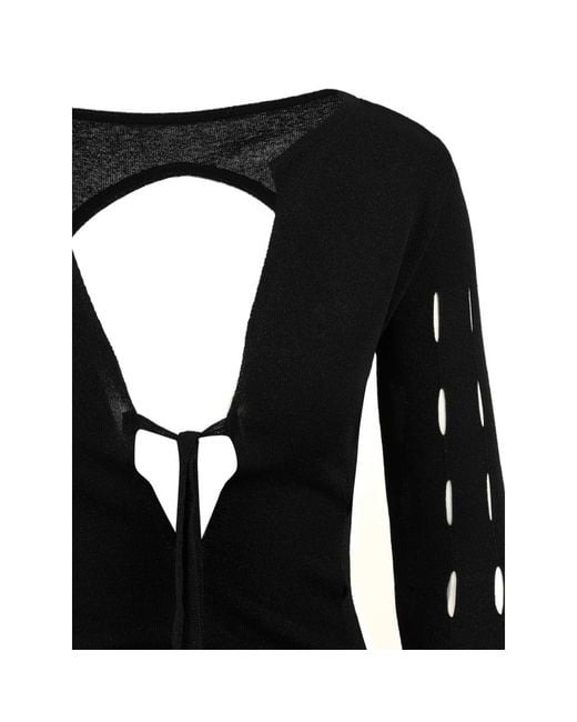 Knitted Dresses Akep de color Black