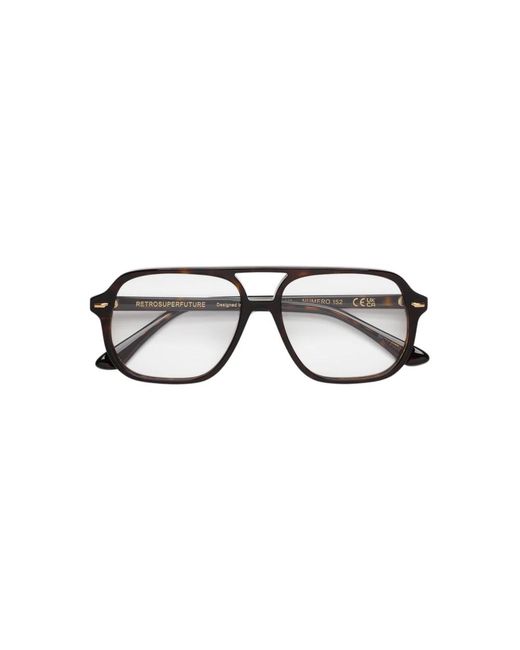 Retrosuperfuture Black Glasses