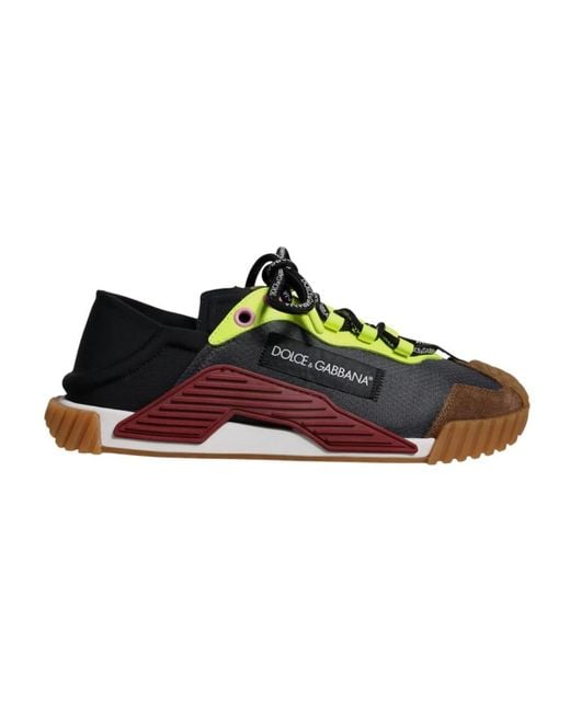 Dolce & Gabbana Slip-On Sneakers in Multicolor für Herren